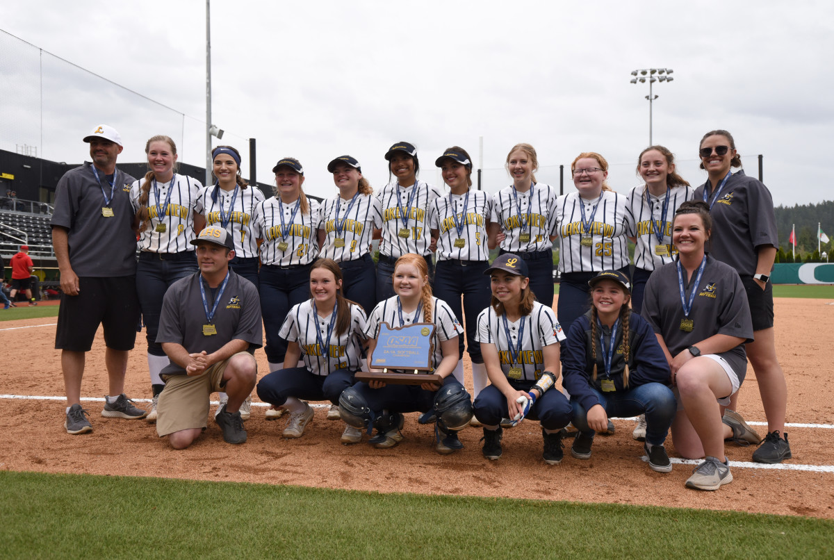 x Lakeview Grant Union 2A:1A softball final Taylor Balkom 18